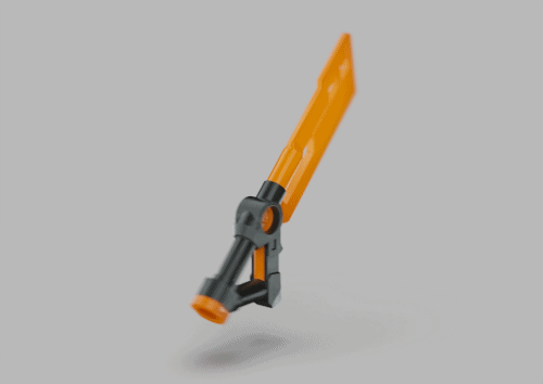 LEGO Imperium Sword Parametric Element Design