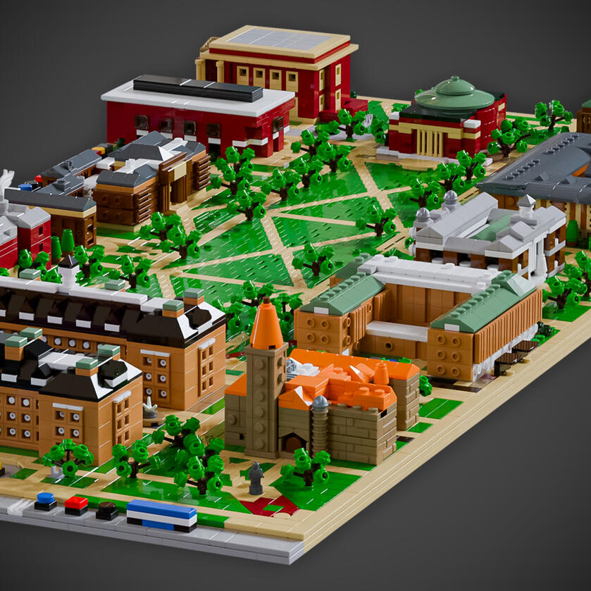 LEGO University Map UIUC LEGO Masters